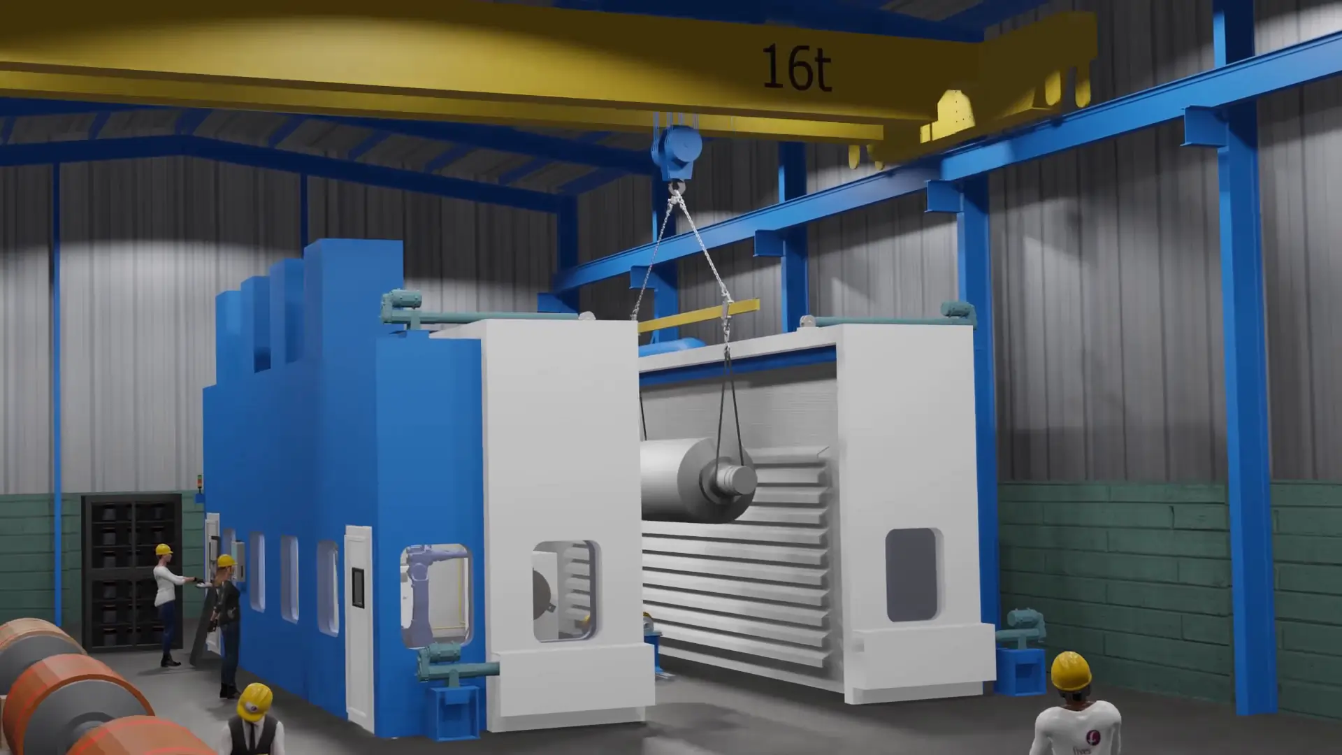 Animación 3D Industrial: Venta de Fábricas Gemelas con Maedcore